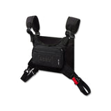 0634. Conditioning Chest Pack - Black "Grid"