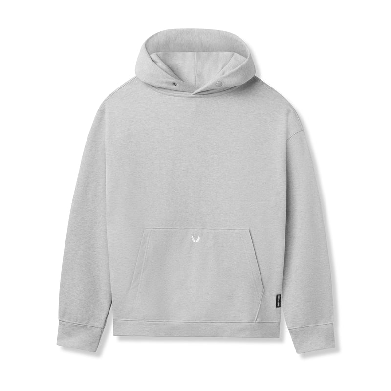 0648. Tech-Terry™ Hoodie - Heather Grey
