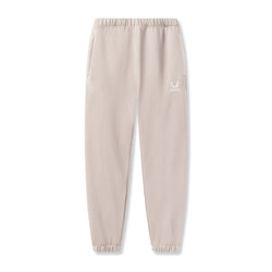 0655. Tech-Terry™ Oversized Sweats - Chai "Emblem"