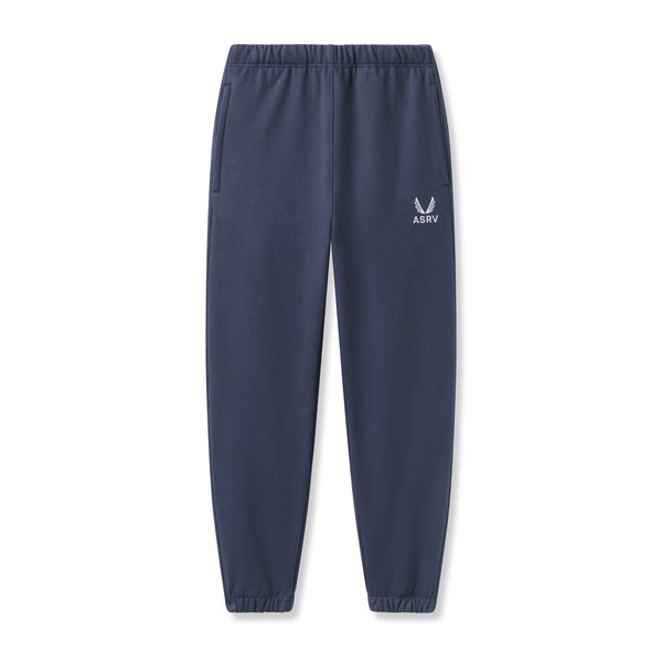 0655. Tech-Terry™ Oversized Sweats - Navy "Emblem"