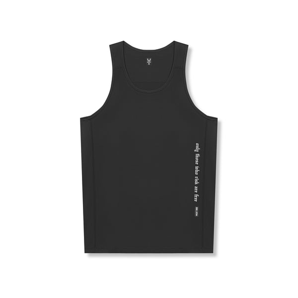 0754. AeroSilver® Training Singlet - Black "OTWR"