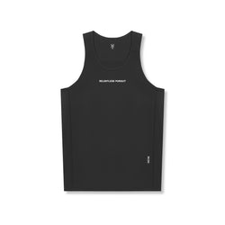 0754. AeroSilver® Training Singlet - Black "RP"