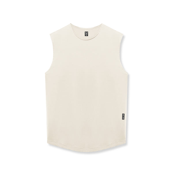 0757. AeroSilver® Cutoff Tank - Ivory Cream