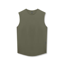 0757. AeroSilver® Cutoff Tank - Olive