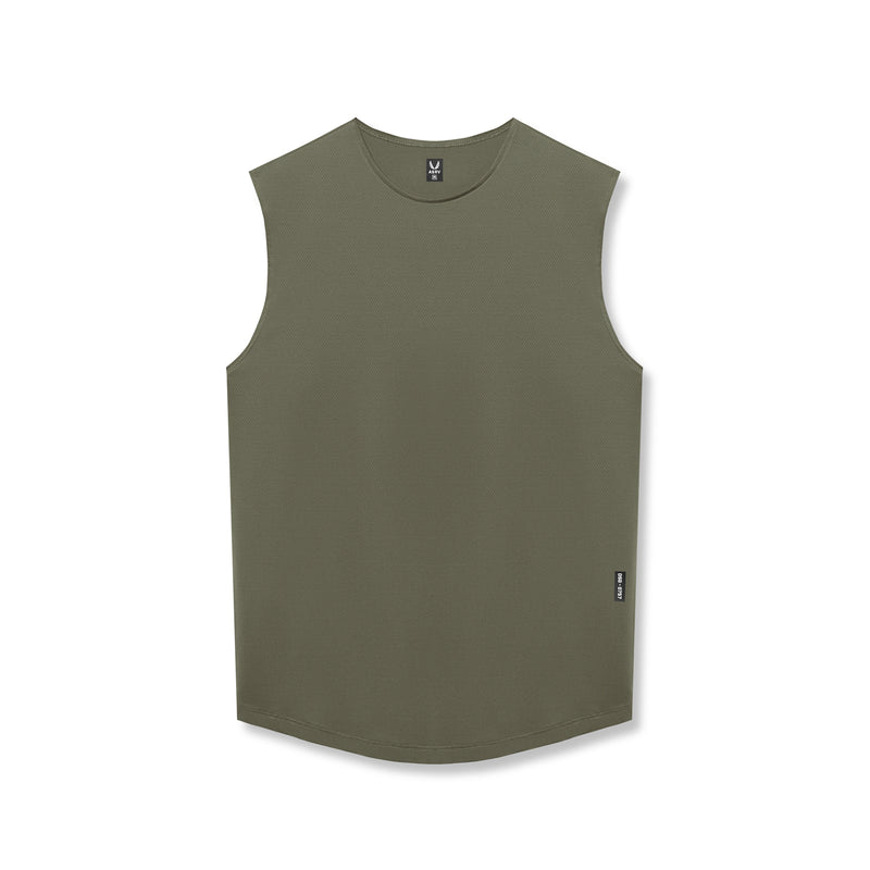 0757. AeroSilver® Cutoff Tank - Olive