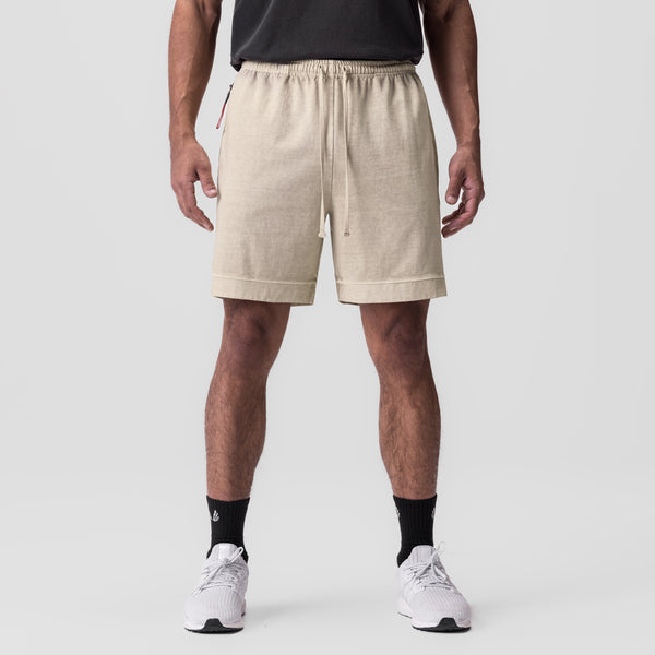 0782. Tech Essential™ Sweat Short  - Faded Beige