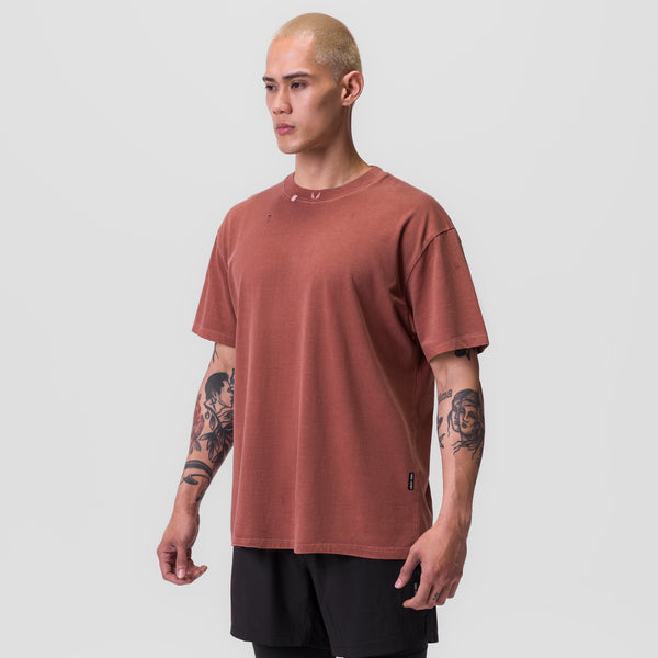 0797. Tech Essential™ Relaxed Tee - Faded Brick