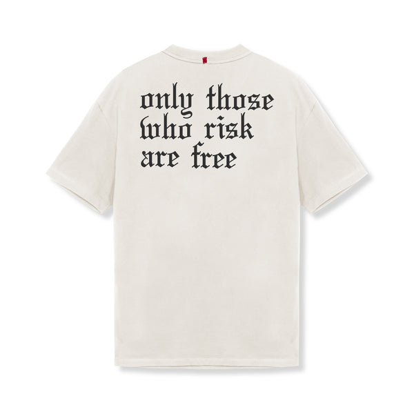 0797. Tech Essential™ Relaxed Tee - Stone/Black "OTWR"