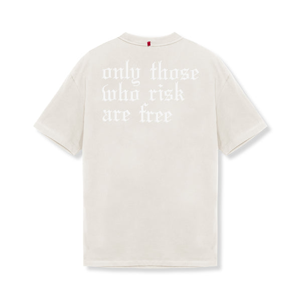 0797. Tech Essential™ Relaxed Tee - Stone/White "OTWR"
