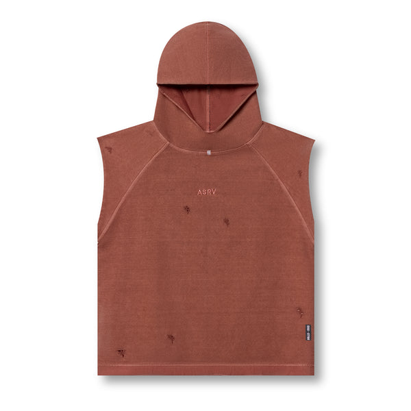 0799. Tech Essential™ Cutoff Hoodie - Faded Brick