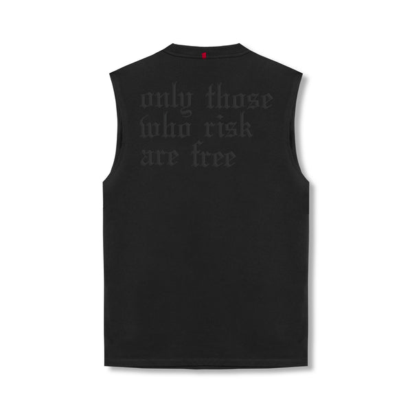 0807. Tech Essential™ Relaxed Cutoff   -   Black/Black "OTWR"
