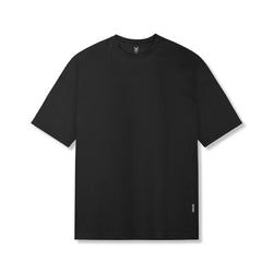 0824. Supima® Oversized Tee - Black