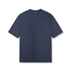 0824. Supima® Oversized Tee - Navy