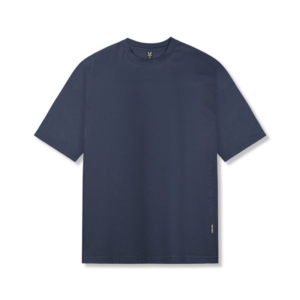 0824. Supima® Oversized Tee - Navy