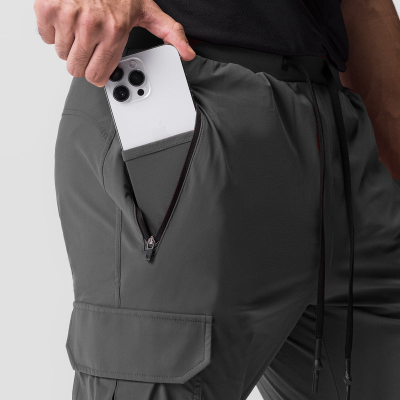 0825. Tetra-Lite® Cargo High Rib Jogger - Space Grey