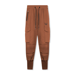 0825. Tetra-Lite® Cargo High Rib Jogger - Rust