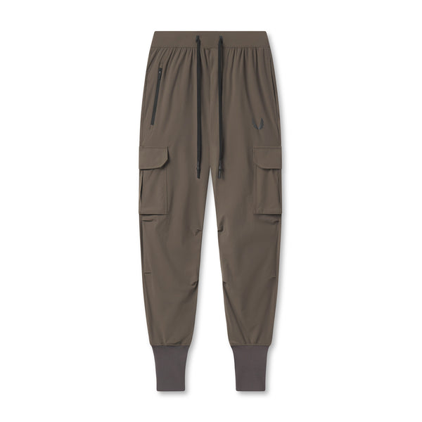 0825. Tetra-Lite® Cargo High Rib Jogger - Deep Taupe