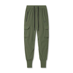 0825. Tetra-Lite® Cargo High Rib Jogger - Olive