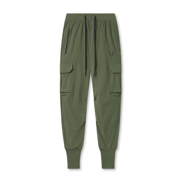 0825. Tetra-Lite® Cargo High Rib Jogger - Olive