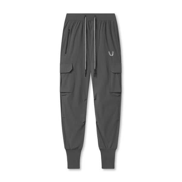0825. Tetra-Lite® Cargo High Rib Jogger - Space Grey "Reflective"