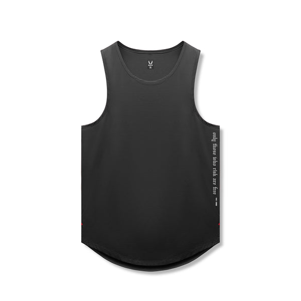0830. AeroSilver® Tank Top - Black "OTWR"