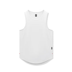 0830. AeroSilver® Tank Top - White