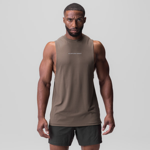 0837. 3D-Lite® 2.0 Muscle Tank - Deep Taupe "RP"