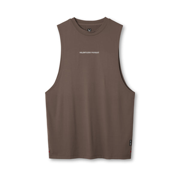 0837. 3D-Lite® 2.0 Muscle Tank - Deep Taupe "RP"