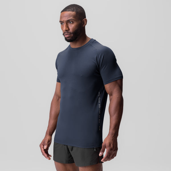 0839. 3D-Lite® 2.0 Fitted Tee - Navy "OTWR"