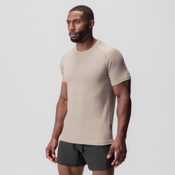 0839. 3D-Lite® 2.0 Fitted Tee - Sand Smoke "OTWR"