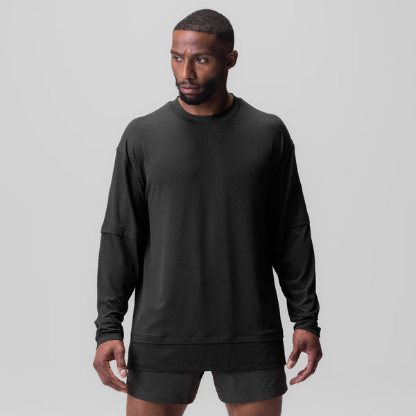 0842. 3D-Lite® 2.0 Layered Long Sleeve - Black "OTWR"