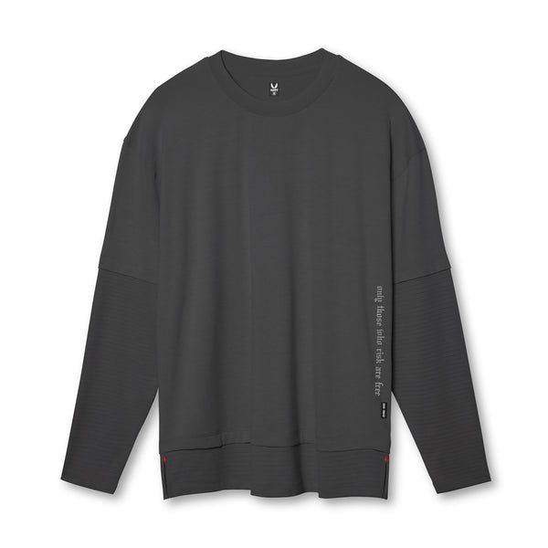 0842. 3D-Lite® 2.0 Layered Long Sleeve - Space Grey "OTWR"