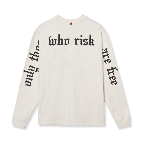 0851. Tech Essential™ Relaxed Long Sleeve  -  Stone/Black "OTWR"