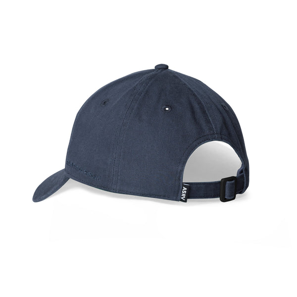 0856. Distressed Patch Logo Hat -  Navy/Navy "Wings"