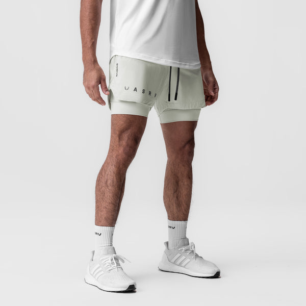 0865. Tetra-Lite® 5" Liner Short - Stone "Reflective Classic"