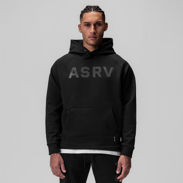 0905. Tech-Terry™ Weather-Ready Training Hoodie - Black "ASRV"