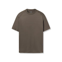 0918. AeroSilver® Fitted Tee - Deep Taupe