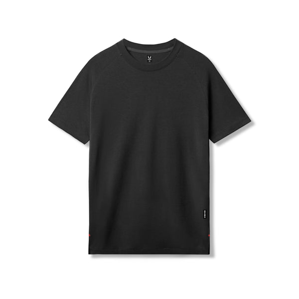 0919. Supima® Fitted Tee - Black
