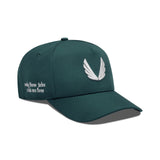 New Era® 9Forty® A-Frame Hat - Pacific Green/White