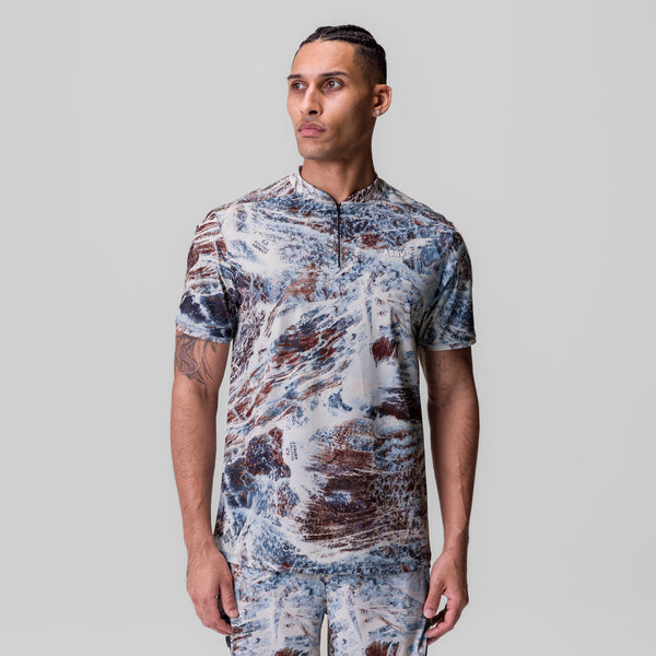1087. Tetra-Lite® Ice Zip Tee - Realtree® Aspect