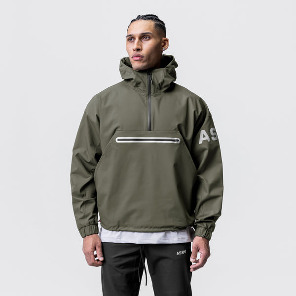 0717. Weather-Ready Anorak Jacket  - Olive