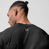 0660. AeroSilver® Established Tee - Black "ASRV"