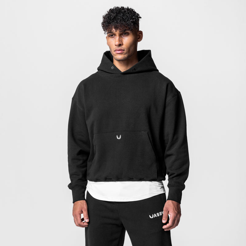 0648. Tech-Terry™ Hoodie - Black
