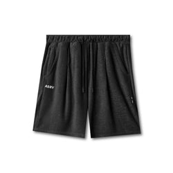 1094. Towel Terry Relaxed Short - Black
