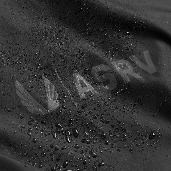 0505. Waterproof Rec Drawstring Backpack - Black/Black