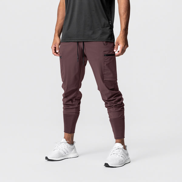 0698. Tetra-Lite® Inlay Pocket High Rib Jogger - Plum