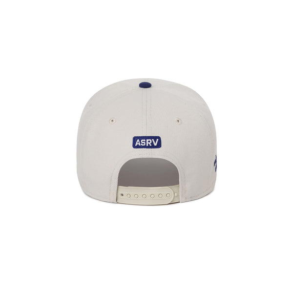New Era® 9Forty® A-Frame Hat - Stone/Deep Blue Two Tone