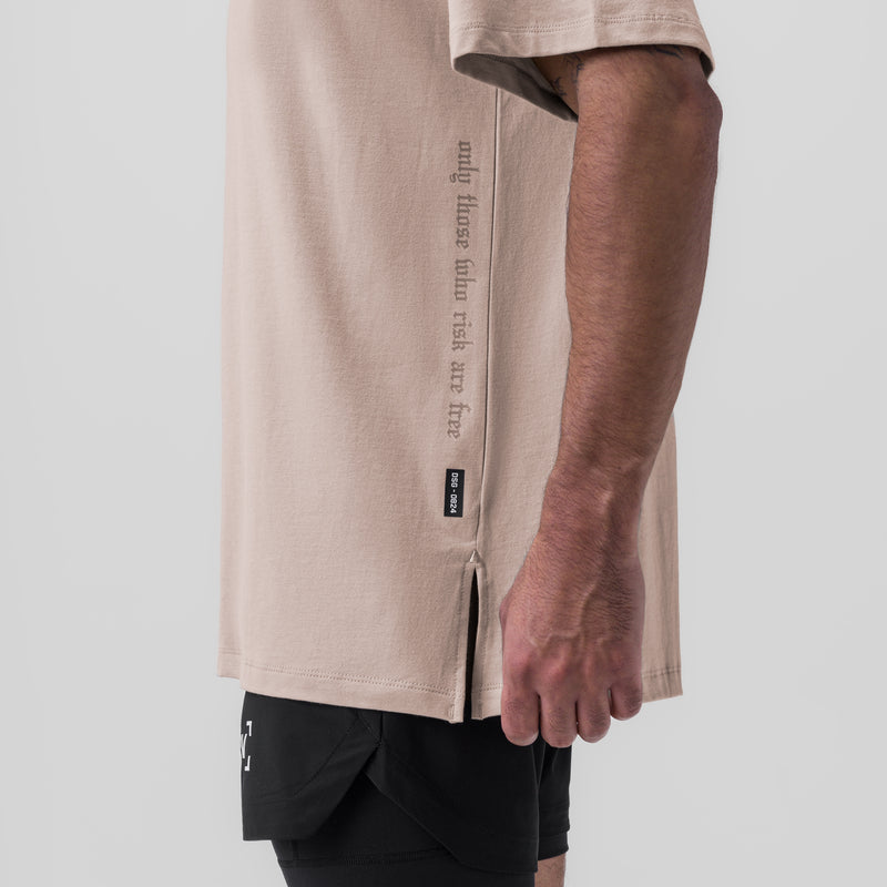 0824. Supima® Oversized Tee - Chai