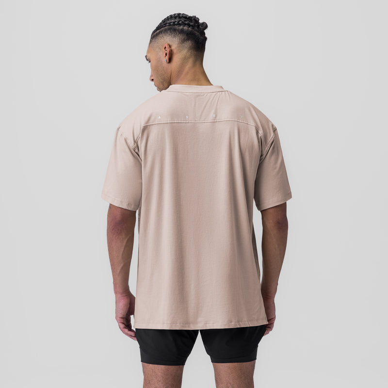 0824. Supima® Oversized Tee - Chai