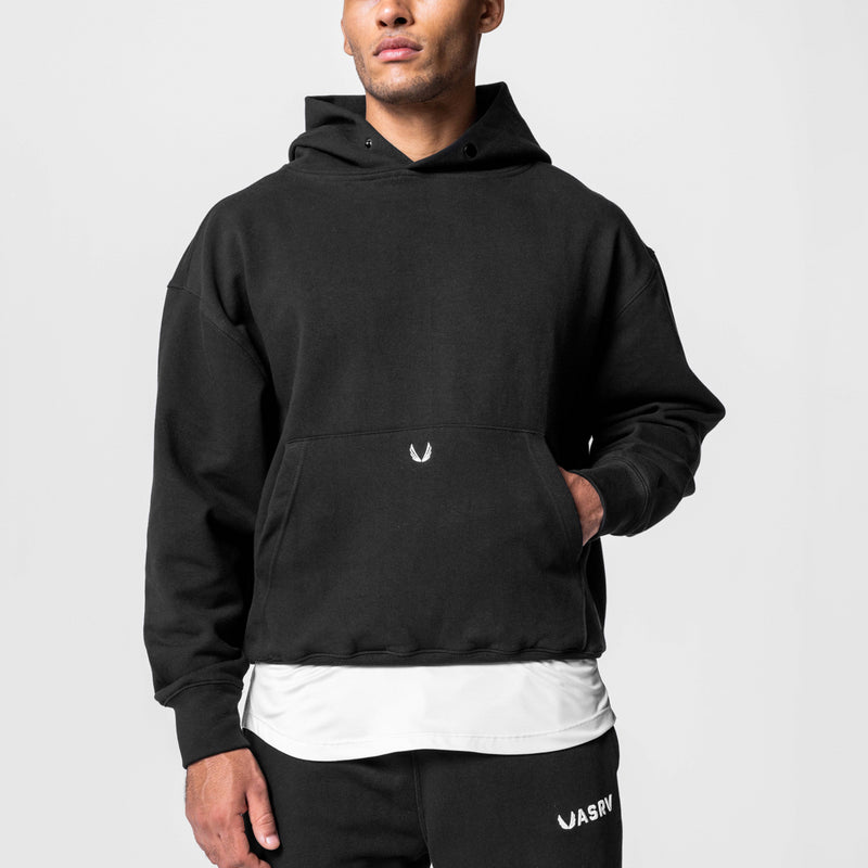 0648. Tech-Terry™ Hoodie - Black